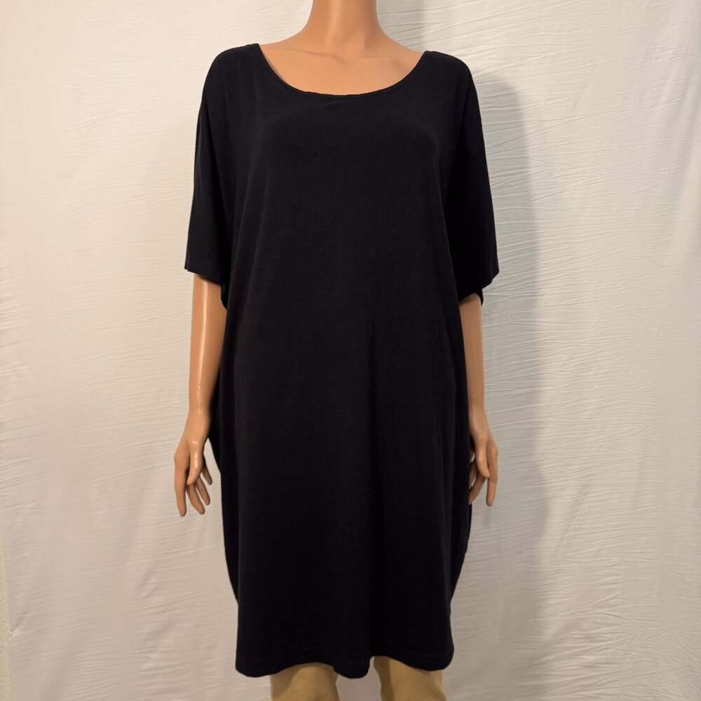 Bryn Walker Women’s Medium Oversized Bamboo Cotton Blend Top | Made in USA